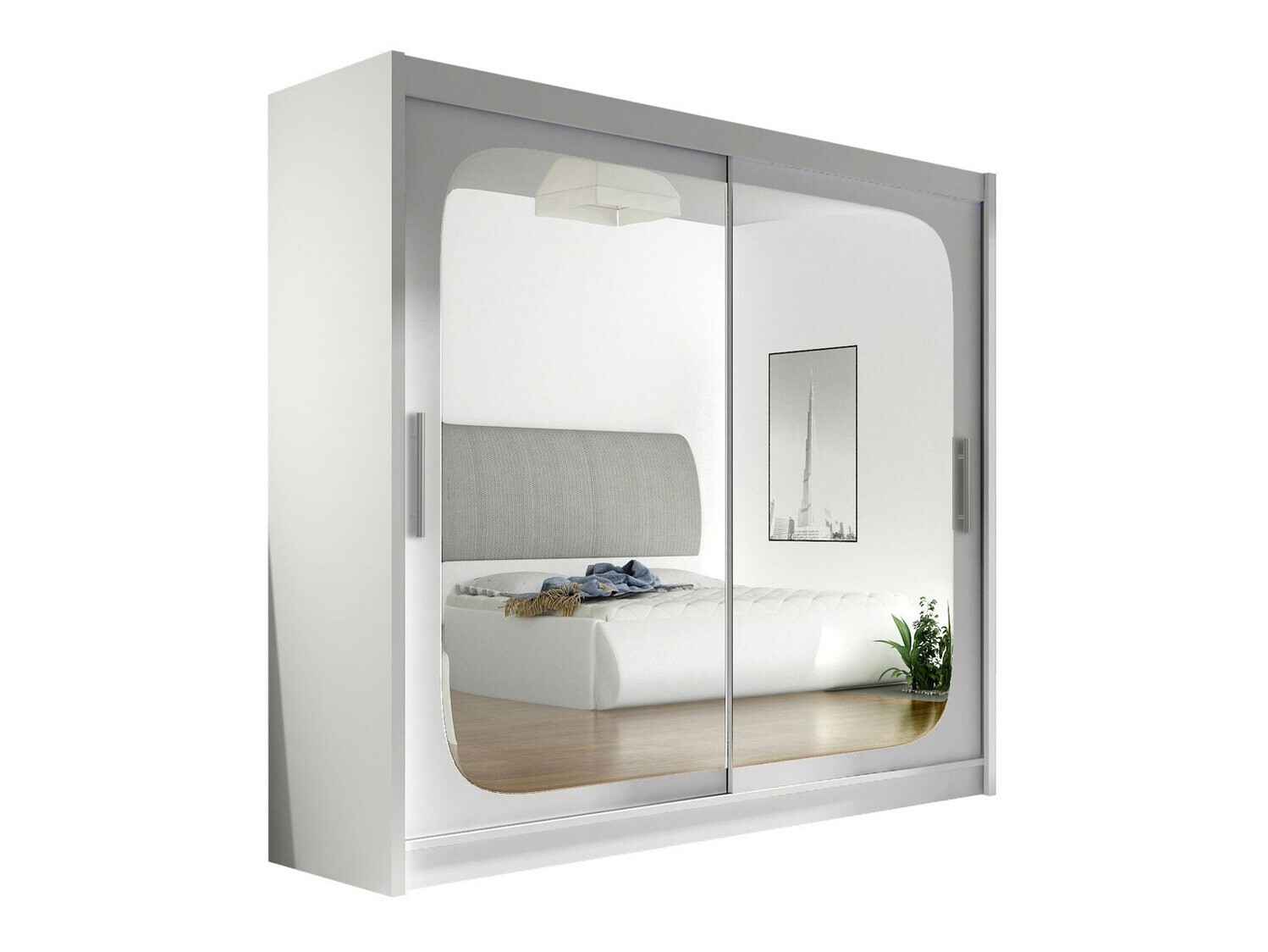 Armario Closico Pallor VIII (Blanco)