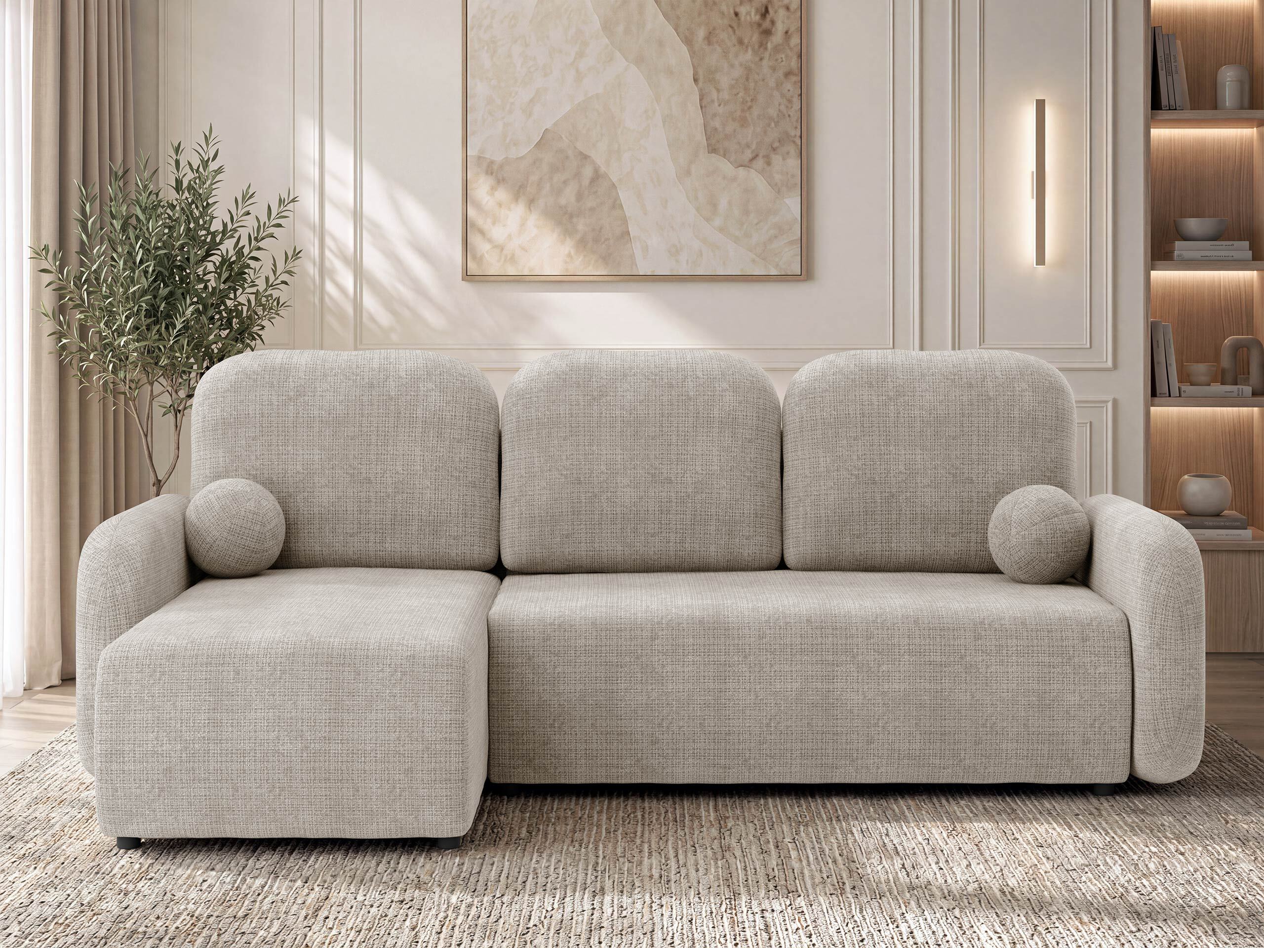 Sofá rinconero Miami 413 (Crem 14)