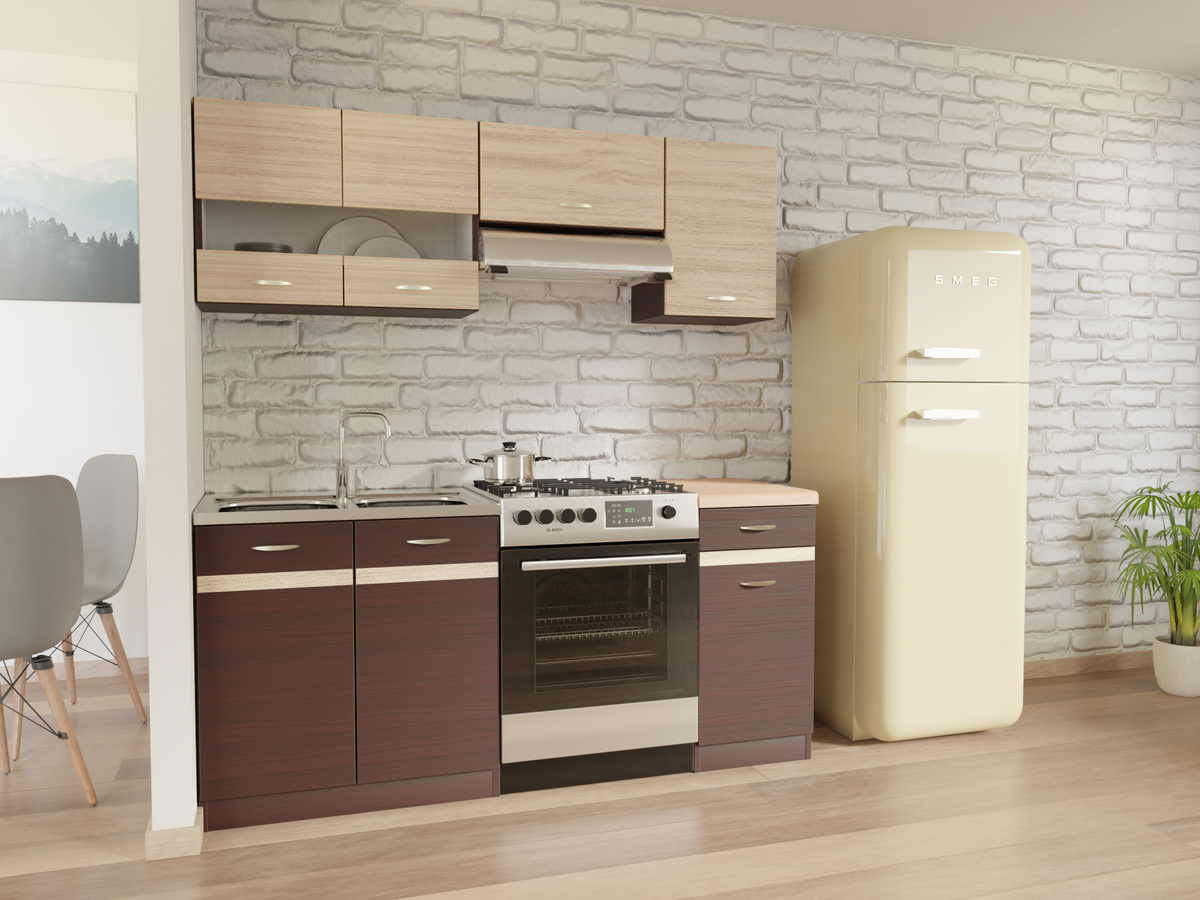 Conjunto de cocina modular Eli Mix 101