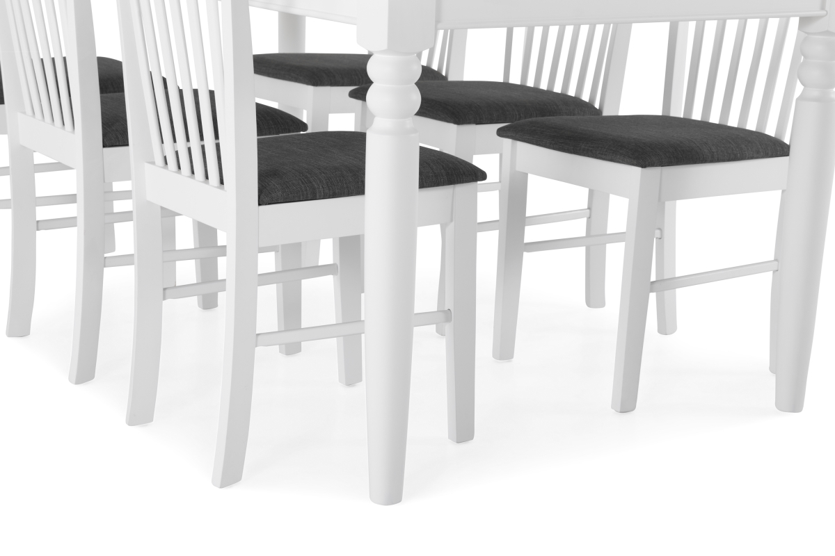 Conjunto de comedor Scandinavian Choice 717 (Blanco)