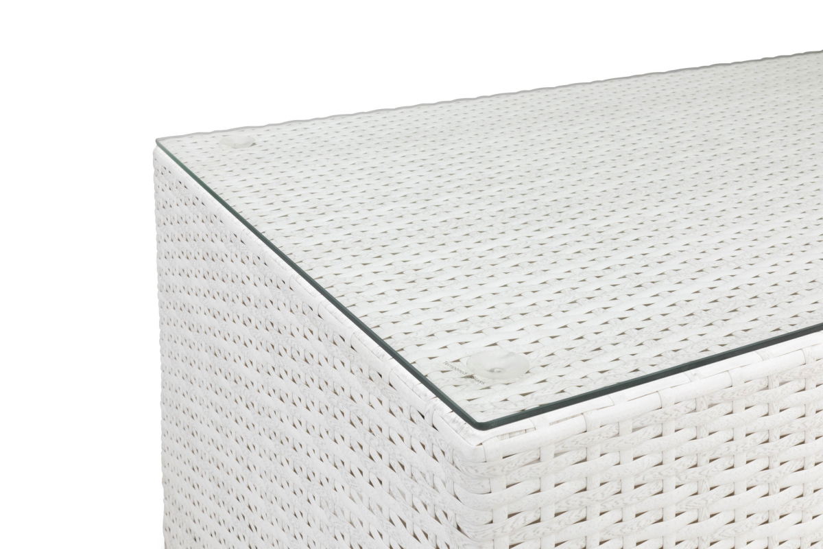 Mesa de exterior Comfort Garden 1326 (Blanco)