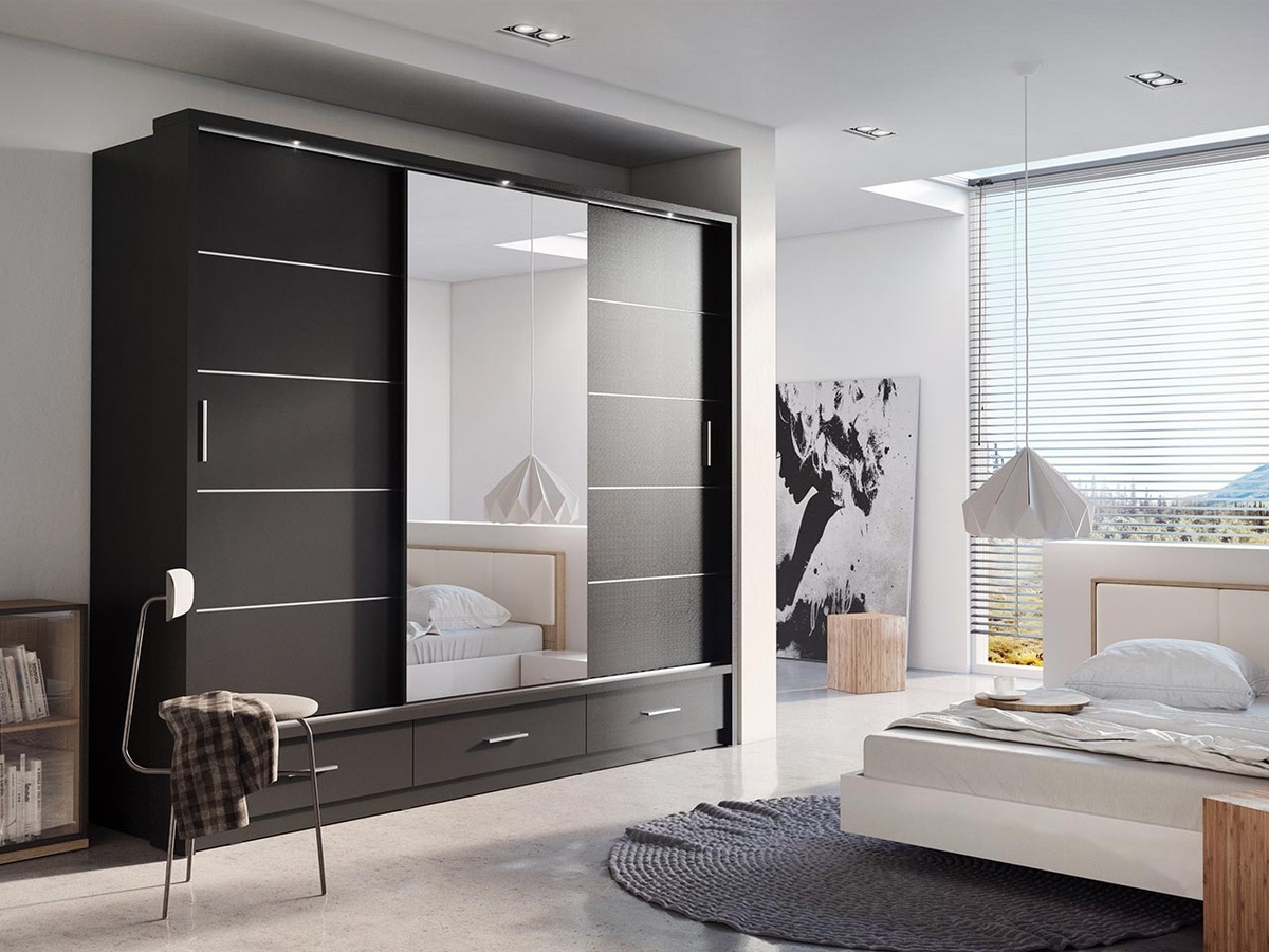 Armario Fresno 100 (Negro)