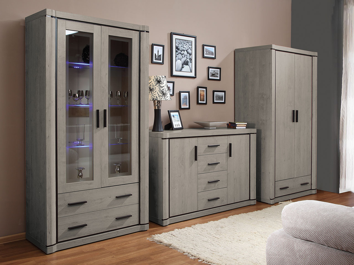 Armario Lorelie 118 (Trufa roble)