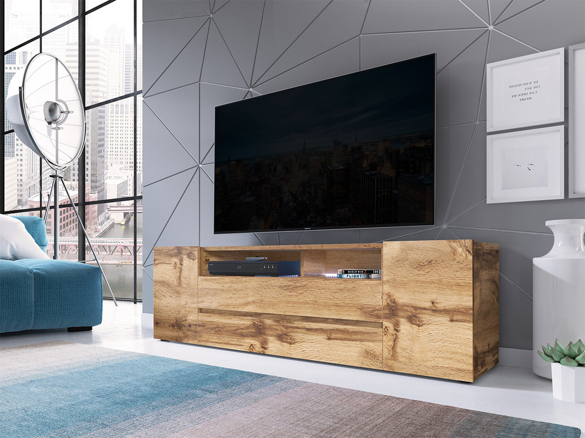 Mueble TV Nashville 114 (Roble wotan)