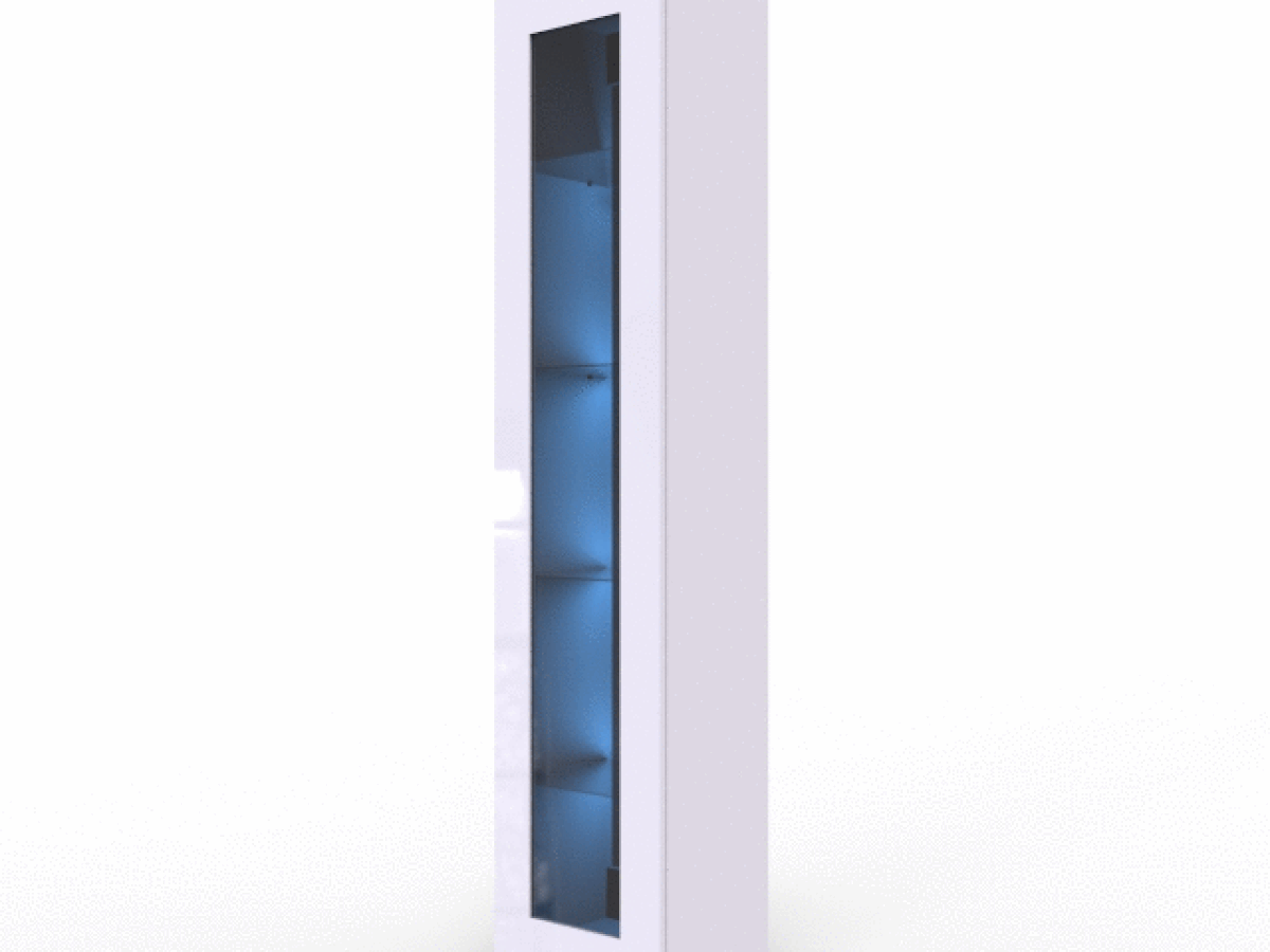 Conjunto de salón Venenou 101 (Blanco + Blanco brillante)